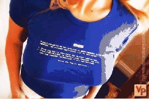 Blue-Screen-Tshirt